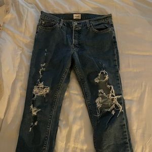 Hudson ripped jeans